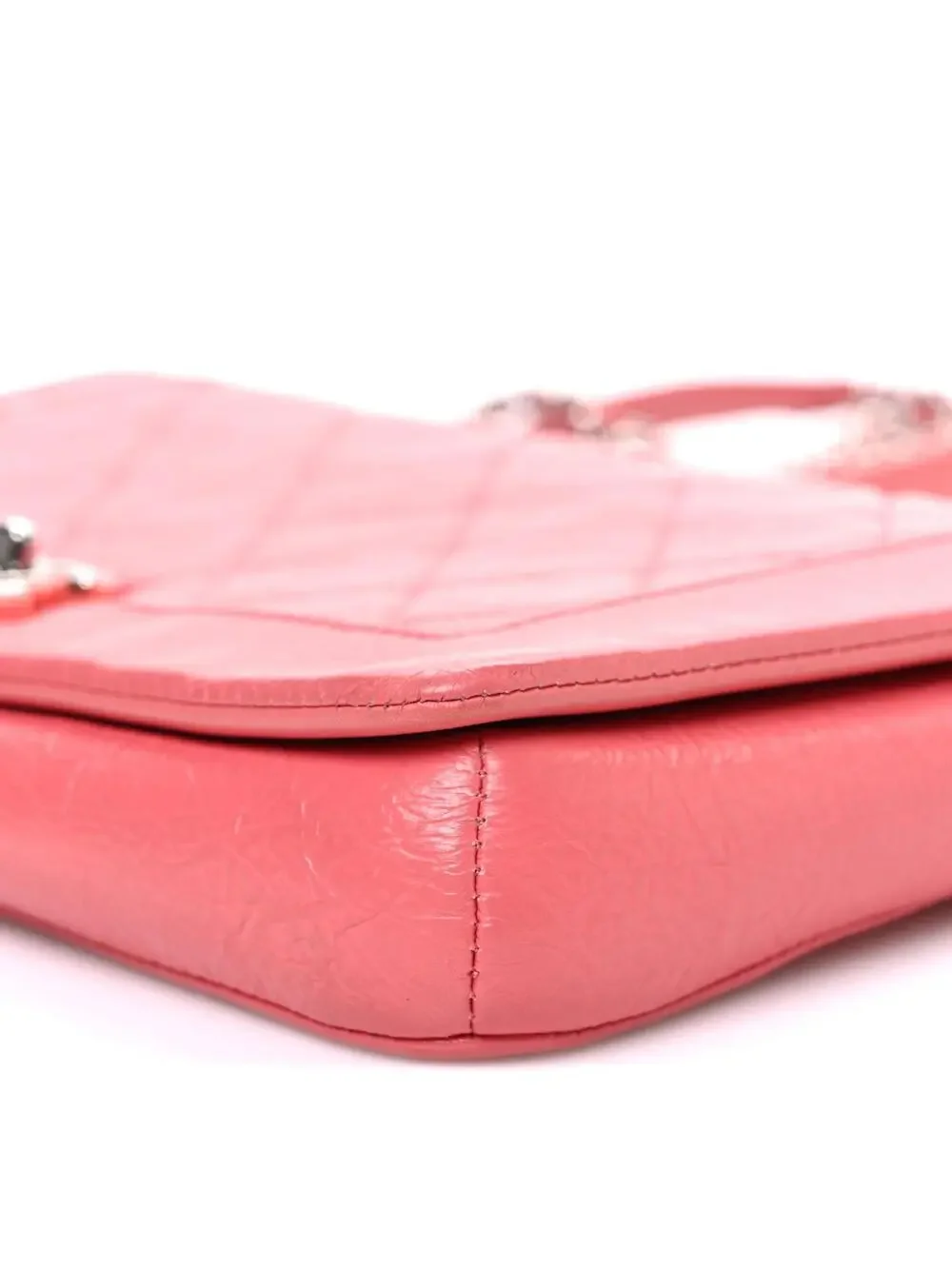 Chanel Crumpled Calfskin Quilted Bi #321598C19B